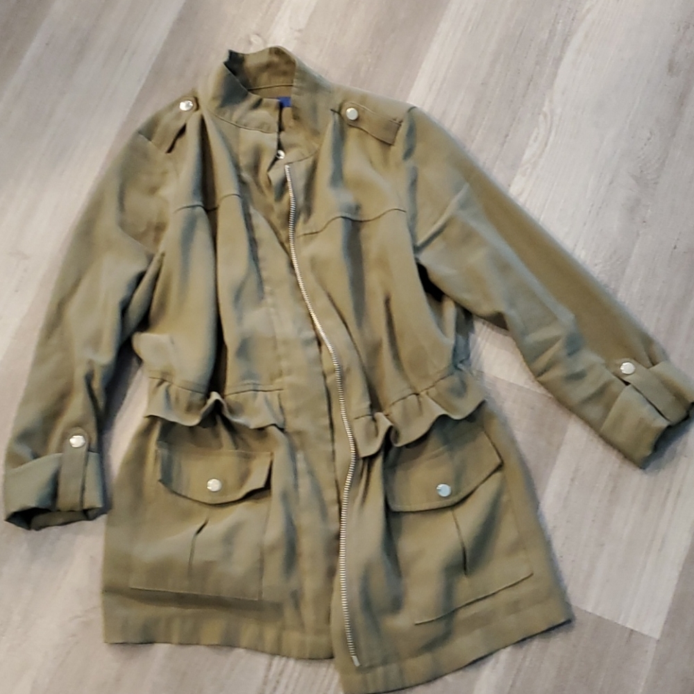 Roll-Tab Sleeve Utility Jacket - image 4